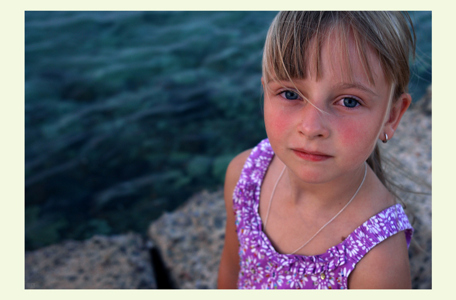 photo "The girl with sea eyes" tags: portrait, genre, 