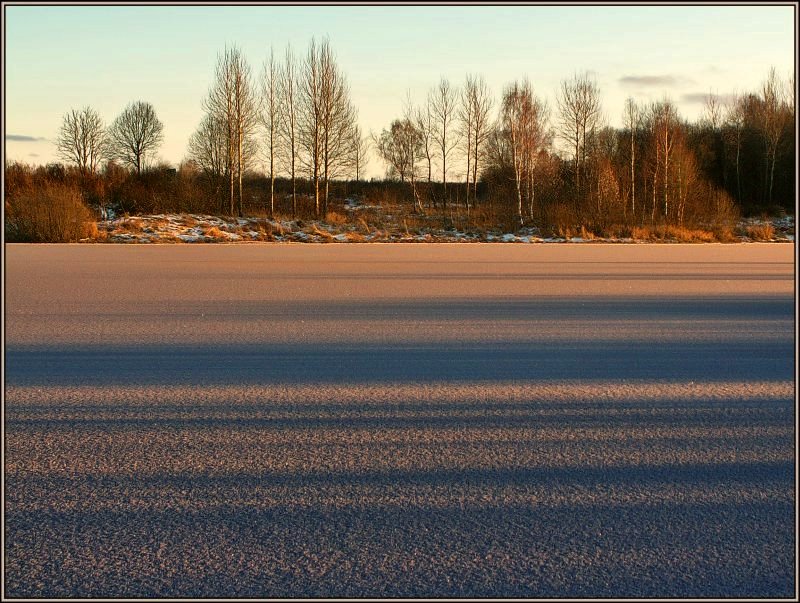 photo "Hour of long shadows" tags: landscape, autumn