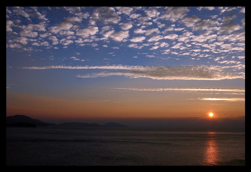 фото "Рассвет над морем" метки: пейзаж, закат