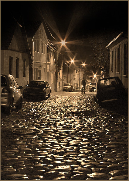 фото "Ghost of old street" метки: пейзаж, ночь