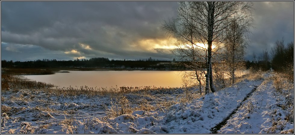 photo "Minute for the sun" tags: landscape, autumn