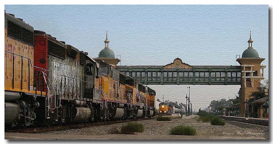 photo "Union Pacific on Canvas !" tags: travel, reporting, North America