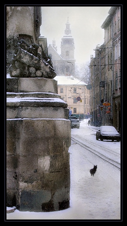 photo "Snow" tags: architecture, landscape, winter