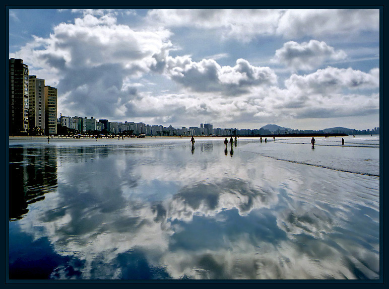 фото "Walking in the sky..." метки: пейзаж, вода, закат