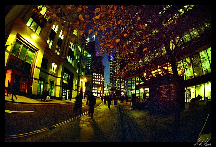 фото "London. St. Mary Axe" метки: архитектура, пейзаж, ночь