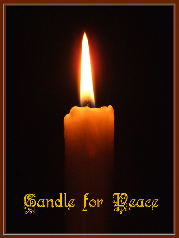 photo "Candle for Peace" tags: misc., 