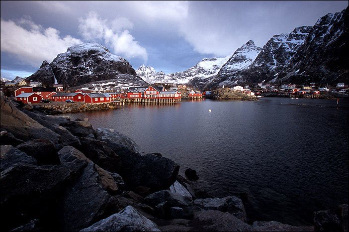 photo "Village of A - Lofoten Islands - Norway" tags: landscape, travel, Europe