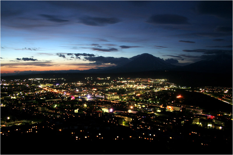 photo "Night Petropavlovsk." tags: landscape, 