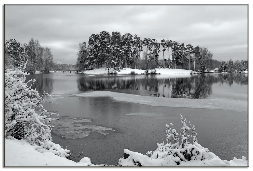 photo "Island" tags: landscape, water, winter