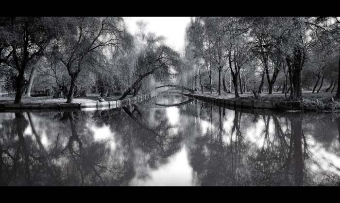 photo "lanskape" tags: landscape, black&white, water