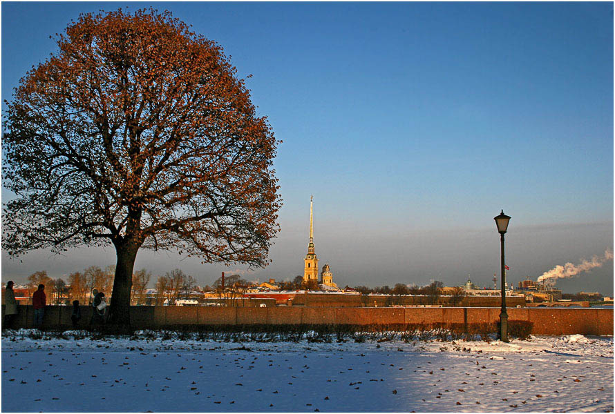 photo "Gold winter" tags: architecture, landscape, 