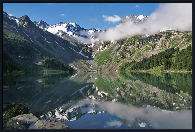 фото "Зеркало гор" метки: пейзаж, вода, горы
