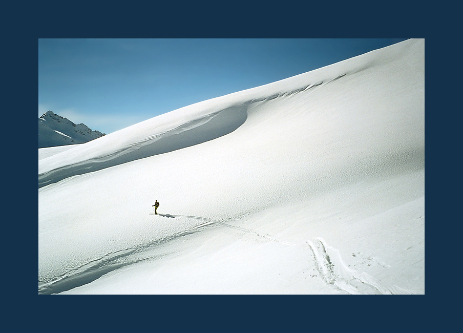 photo "Snow-fusion conqueror" tags: landscape, mountains