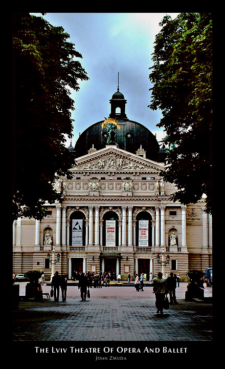 photo "The Lviv Theatre Of Opera And Ballet" tags: architecture, travel, landscape, 