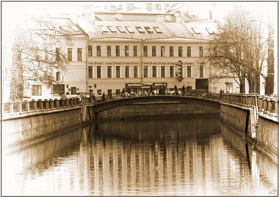 фото "О Петербургских мостах с романтикой. Сенной мост." метки: архитектура, пейзаж, 
