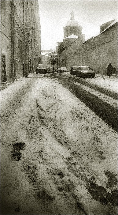 photo "Moscow, in Krapivky" tags: architecture, landscape, winter