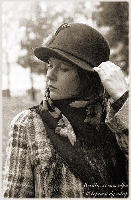 photo "Stylisation" tags: black&white, portrait, woman