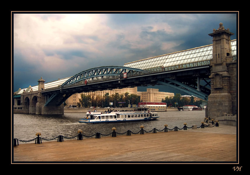 photo "The bridge" tags: architecture, landscape, water