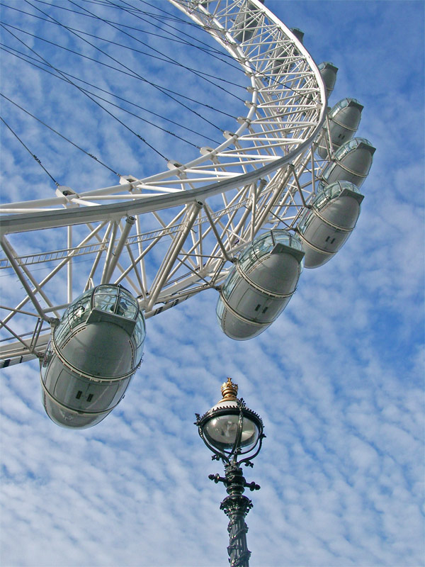 photo "London eye" tags: travel, abstract, Europe