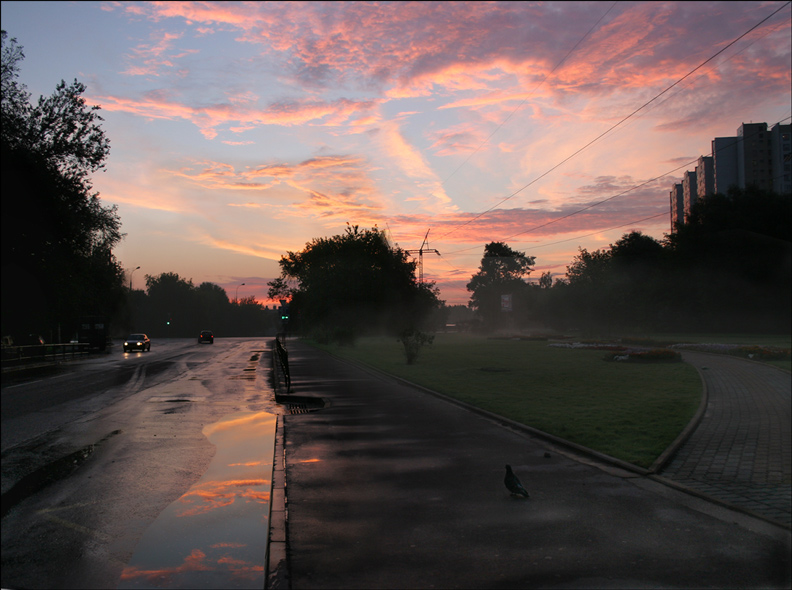 photo "Early - early in the morning" tags: architecture, landscape, 