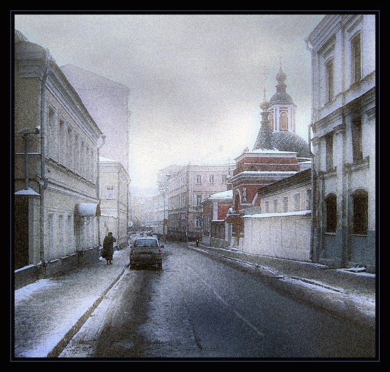 фото "Москва, в Подкопаях" метки: архитектура, пейзаж, зима