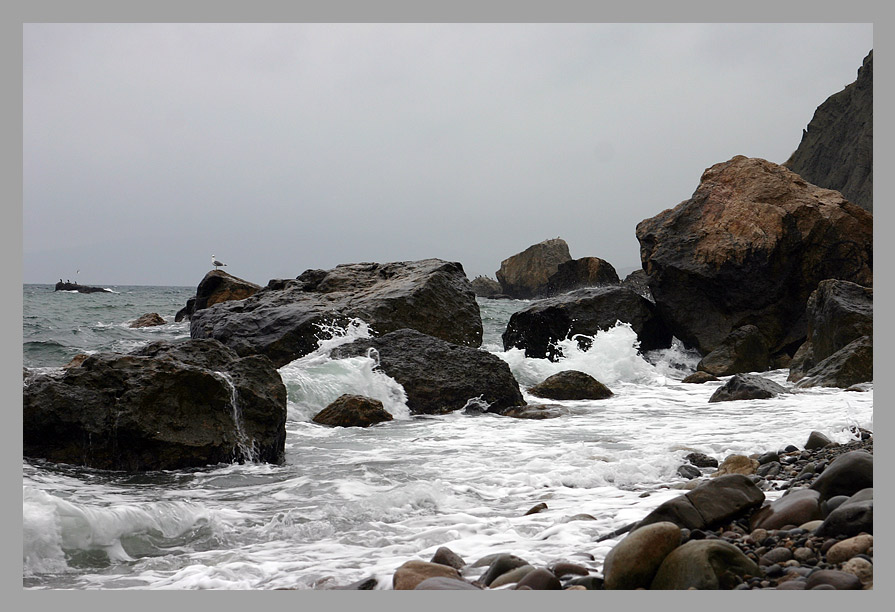 photo "Cloudy" tags: landscape, water