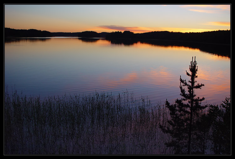 photo "Kilpola 2" tags: landscape, sunset, water