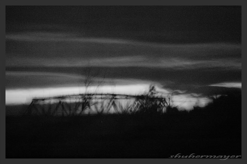 фото "Стихия" метки: пейзаж, черно-белые, ночь