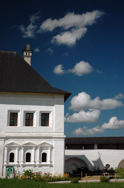 photo "Monastic place" tags: architecture, landscape, clouds