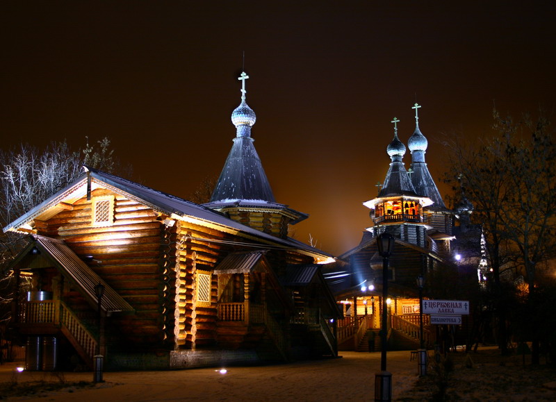 фото "Церковь" метки: архитектура, пейзаж, ночь