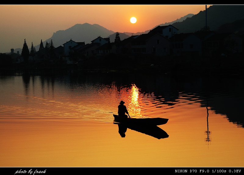 photo "Xiang Lake" tags: landscape, travel, Asia, sunset