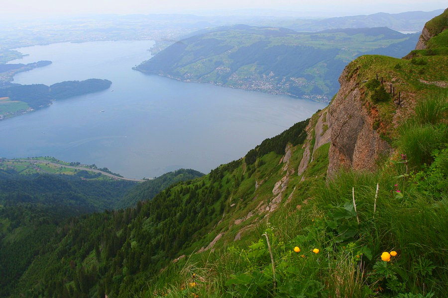 photo "Rigi culm" tags: landscape, mountains, water