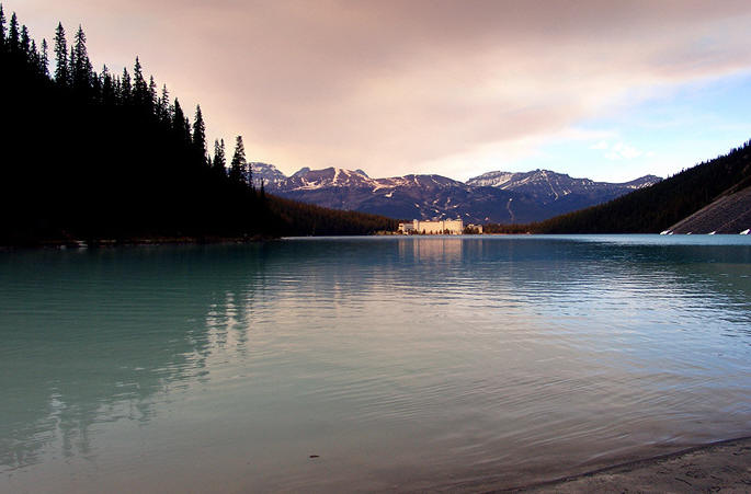 фото "Озеро на закате" метки: пейзаж, вода
