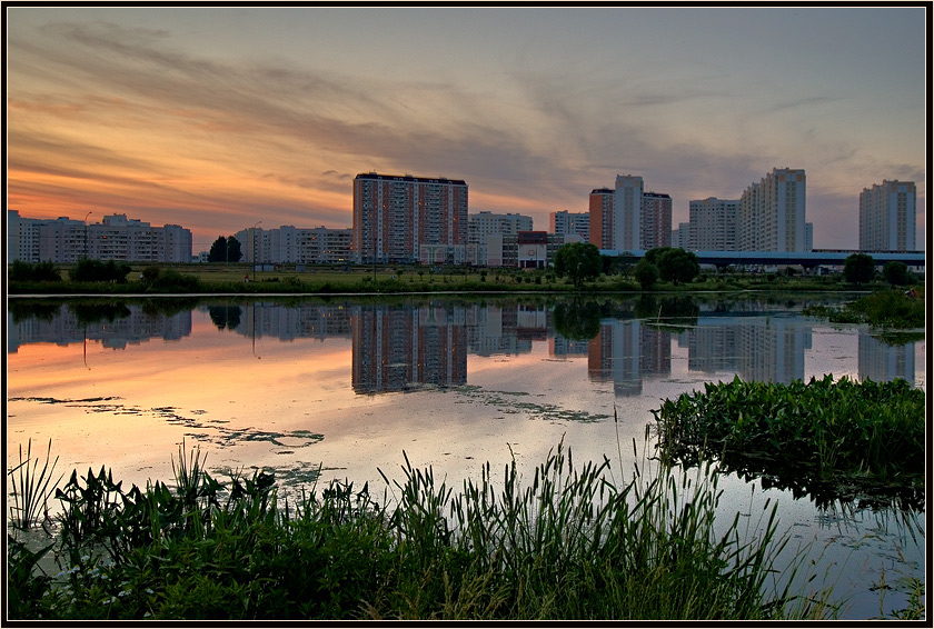 photo "***" tags: landscape, summer, sunset