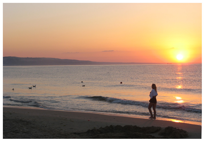 photo "Sunrise" tags: landscape, sunset, water