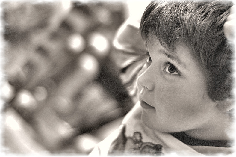 photo "Noa" tags: portrait, black&white, children