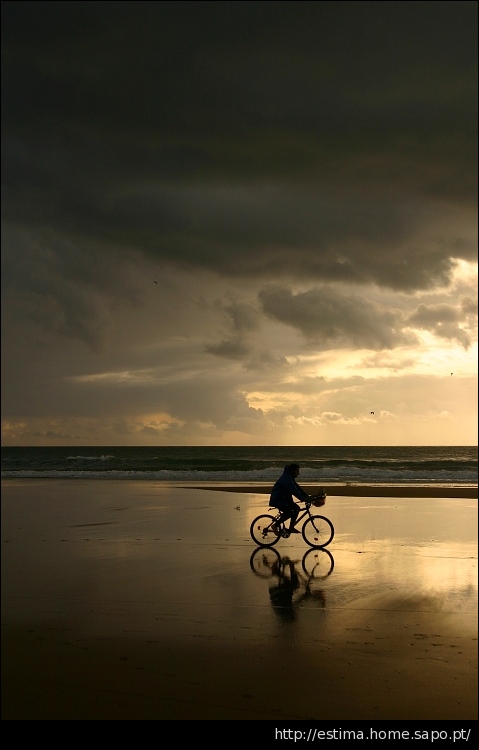 photo "Rider" tags: landscape, sunset