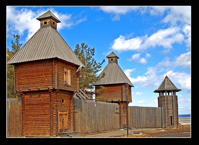 photo "Wooden fortress2" tags: architecture, travel, landscape, 
