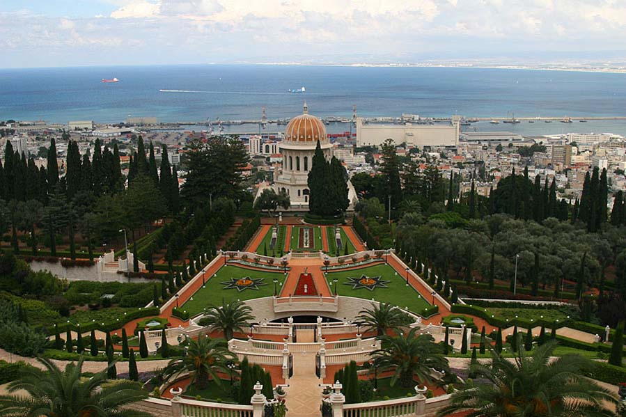 photo "23279 Haifa: Bahaii Garden" tags: travel, landscape, Asia