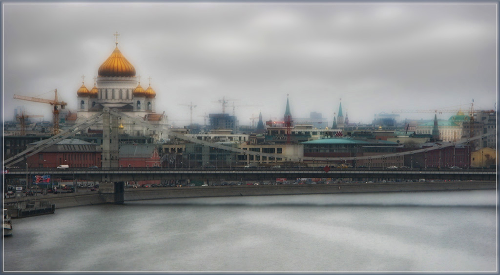 photo "Moscow autumnal December" tags: landscape, winter