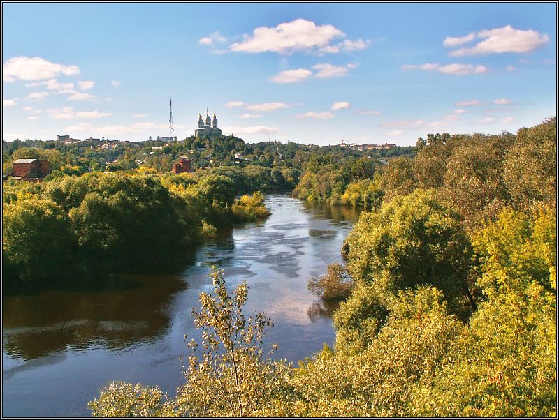 photo "Smolensk. Approaching from the east." tags: landscape, autumn