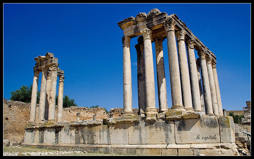 photo ".tunisia | .le capitole in Douga" tags: travel, 