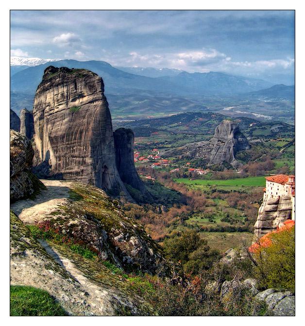 photo "Meteora, Greece" tags: landscape, mountains, spring