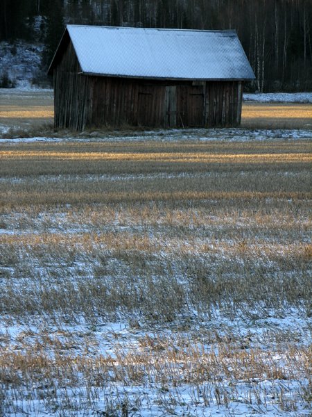 photo "Slowly fading away..." tags: architecture, landscape, winter