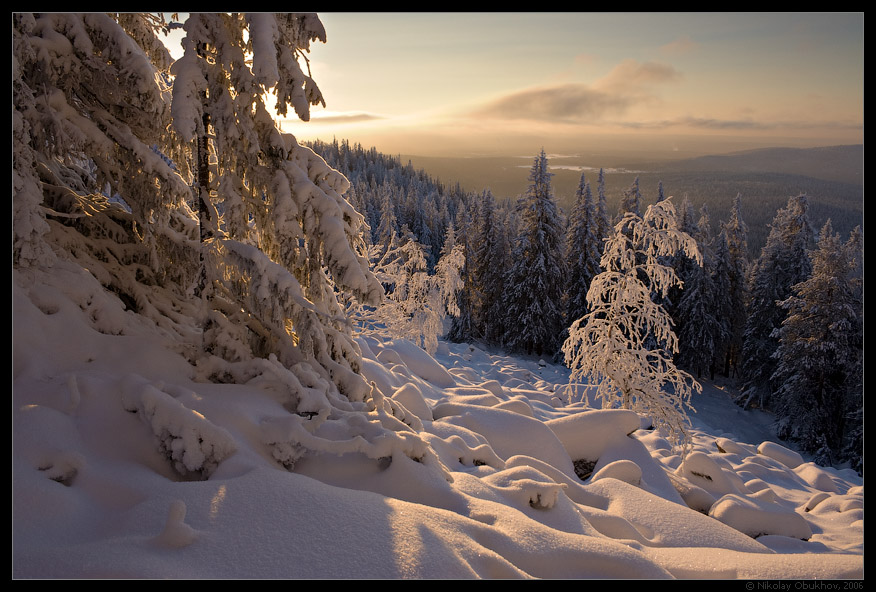 photo "Belaya Mt / 0165_0103" tags: landscape, forest, winter