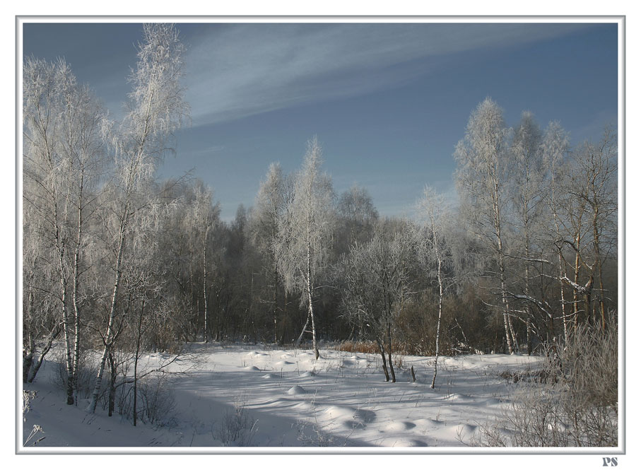 фото "зимний этюд..." метки: пейзаж, зима