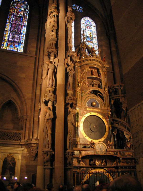 фото "Clock in Strabourg Cathedral" метки: интерьер, путешествия, Европа