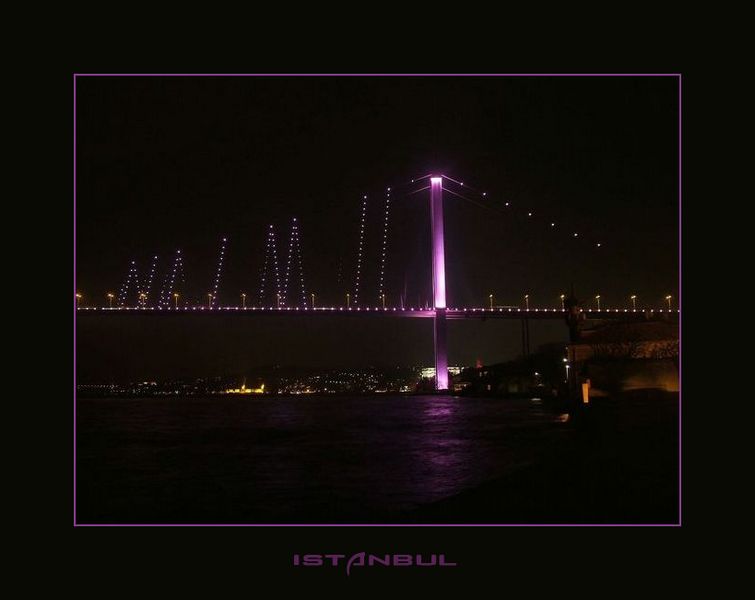 photo "The Bosphorus Bridge" tags: architecture, landscape, 