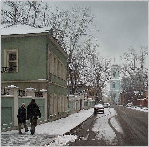 photo "Moscow, near the Rogojskaya Zastava" tags: architecture, landscape, winter
