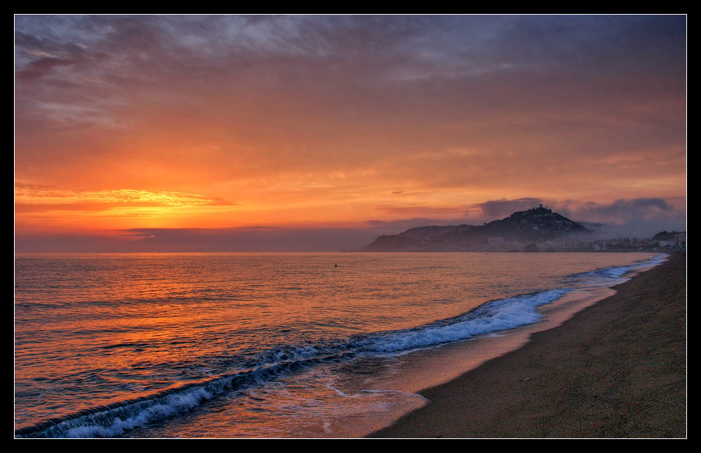 photo "Pink" tags: landscape, sunset, water